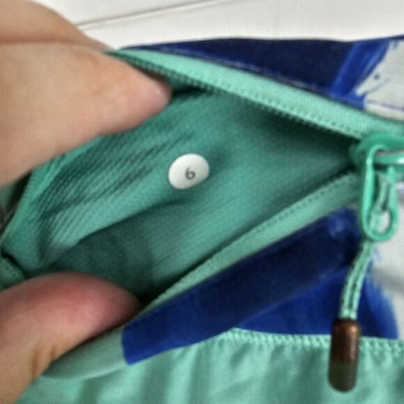 LULULEMON RUN: SPEED SHORT MENTHOL BRUSH HARBOR BLUE MENTHOL SIZE 6 - Picture 8 of 9